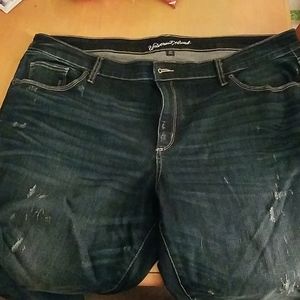 skinny bootcut size 22w jeans, 30inch inseam